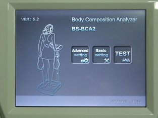 Analisador de composição do corpo para a medida da taxa do teste do diagnóstico da saúde/de água corpo do total
