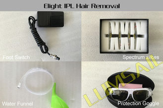 E ilumina a máquina da remoção do cabelo do IPL para a remoção permanente do cabelo do corpo das mulheres/homens