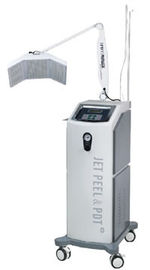 Diodo emissor de luz Phototherapy da máquina da casca do jato do oxigênio da limpeza da cara/da máquina casca da pele
