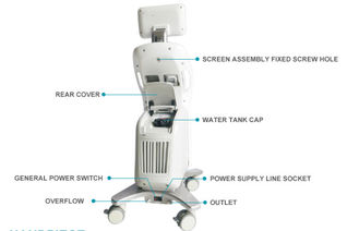 Máquina focalizada do ultrassom de Hifu da redução de Liposonix alta intensidade gorda para o contorno do corpo