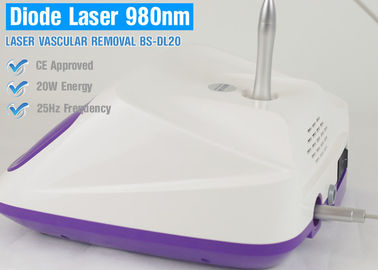 máquina contínua da beleza do laser do diodo 980nm para a remoção vascular/a remoção veia da aranha