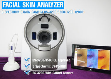 Equipamento leve UV/do PL pele da análise para cuidados com a pele com 3: Sistema de 4 estreias