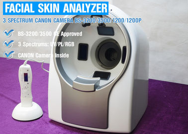 máquina facial do verificador da pele da imagem 3D, aprovação UV do CE da máquina da análise do varredor da pele