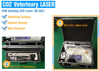 Equipamento cirúrgico do laser do CO2 portátil de 15 watts para o hospital/clínica com proteção da segurança