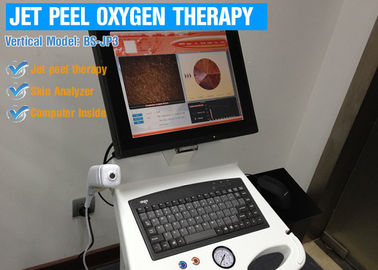 Máquina da casca do jato do oxigênio do rejuvenescimento da pele para a remoção do enrugamento/acne