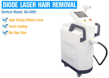 máquina da remoção do cabelo do laser do IPL da máquina do laser do diodo 810nm com o toque que refrigera AC220V - 240V