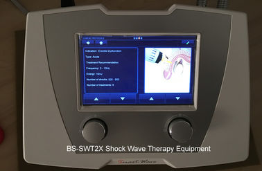 Máquina extracorporal eletromagnética 10mJ-190mJ da terapia da onda de choque de LSWT