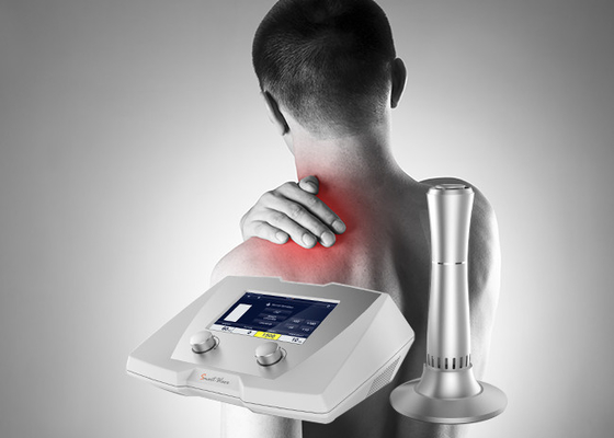 Equipamento osteomuscular portátil de Eswt do equipamento da fisioterapia para o tratamento da dor