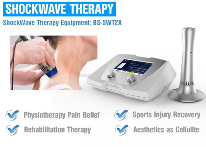 CE médico do equipamento da onda de choque da fisioterapia e da reabilitação da máquina da terapia da inquietação