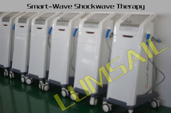 terapia da onda de choque para o equipamento relativo à planta do pé da dor/inquietação do salto do fasciitis