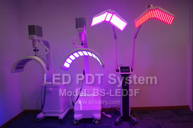 Equipamento profissional da terapia da luz do diodo emissor de luz de PDT para enrugamentos