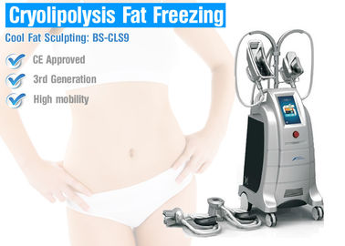 Máquina Multifunction do emagrecimento do corpo de Cryolipolysis, equipamento de congelação gordo do emagrecimento do corpo