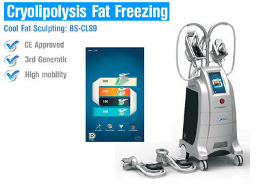Cryo que congela a máquina do emagrecimento do corpo de Cryolipolysis, equipamento do perca de peso