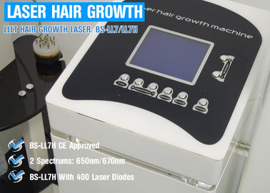 Equipamento ajustável do tratamento do dispositivo/queda de cabelo da rebrota do cabelo do laser da energia