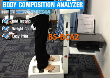 Analisador de composição do corpo do tela táctil para a gordura corporal/análise da nutrição com impressora
