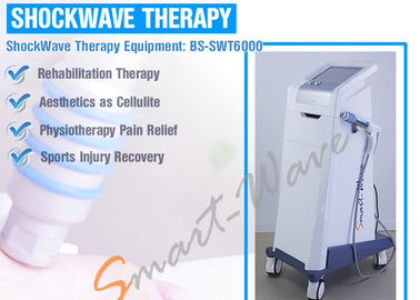 Máquina da terapia da onda acústica para a recuperação de ferimento do esporte com piso ajustável em 0,1 barras