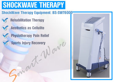 Máquina da terapia da onda acústica de 6 transmissores para o tratamento das celulites/remodelação do corpo