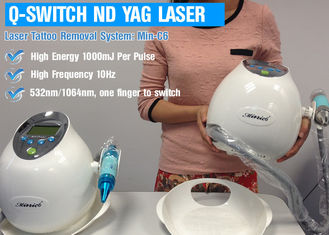 Molhe o tratamento do laser do ND YAG refrigerar de ar para a remoção do cabelo/remoção da pigmentação