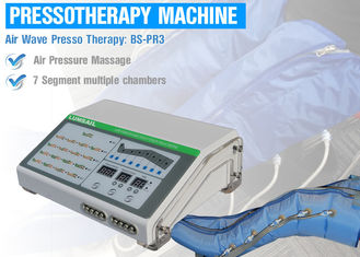 A máquina linfática da drenagem de Pressotherapy para alivia a dor e o inchamento