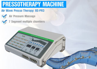 A máquina linfática da drenagem de Pressotherapy para alivia a dor e o inchamento