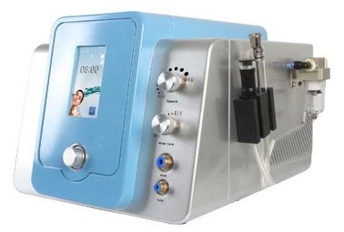 Diamante 3 em 1 máquina de Microdermabrasion, tela táctil da máquina da casca do jato do oxigênio da água