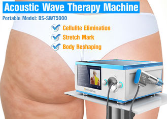 Máquina da terapia da onda acústica do tratamento das celulites, equipamento da terapia de choque