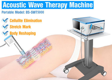 O equipamento acústico preciso da terapia da onda de choque do ar comprimido para reduz marcas de estiramento