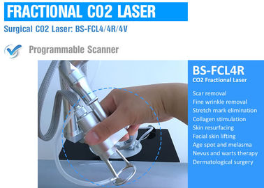 Descasque Resurfacing a máquina fracionária do laser do CO2 para Resurfacing da epiderme/redução do enrugamento