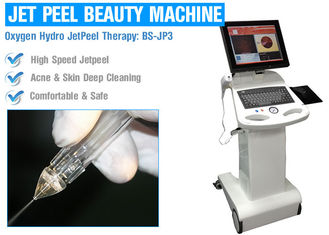 As máquinas dos cuidados com a pele do oxigênio puro para o jato descascam o tratamento facial nenhuma cirurgia