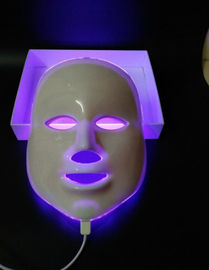 Logotipo personalizado da máquina do diodo emissor de luz Phototherapy de PDT máscara facial para o alvejante da cara