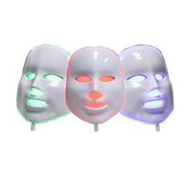Logotipo personalizado do instrumento da beleza da máscara do diodo emissor de luz anti acne diária facial fotodinâmica