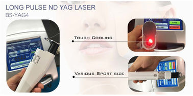Poder 1064 máximo alto vertical do laser do Nd Yag do pulso longo e largura de pulso larga