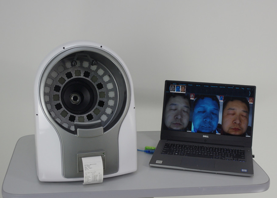 Máquina facial confortável do analisador da pele 3D com a câmera da alta resolução de 20M