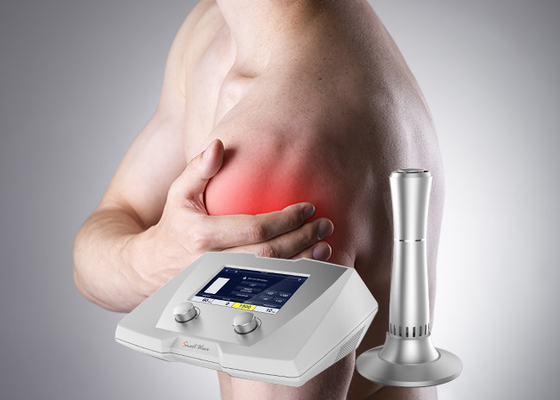 Tratamento radial da máquina da terapia da inquietação de ESWT para a frequência ajustável da dor do salto