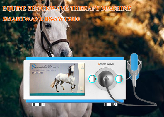 Dispositivo extracorporal da terapia da inquietação dos cavalos de ESWT