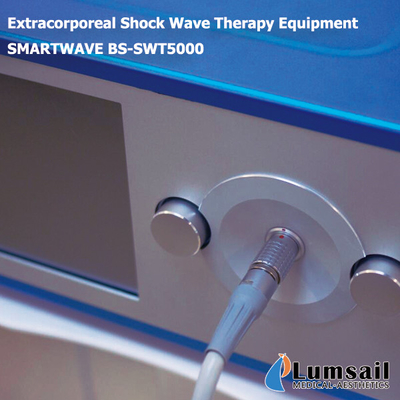 Máquina da terapia da inquietação de Treatmen da impotência da inquietação da barra ESWT do de alta energia 5 para Fasciitis relativo à planta do pé
