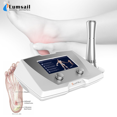 Dispositivo portátil da terapia da inquietação/mini máquina da massagem da dor de pescoço de Eswt