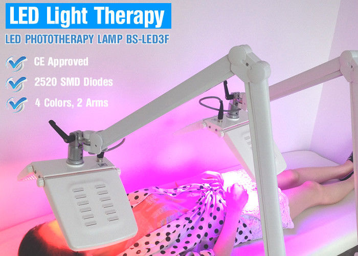 Terapia da luz vermelha do diodo emissor de luz para a redução do enrugamento