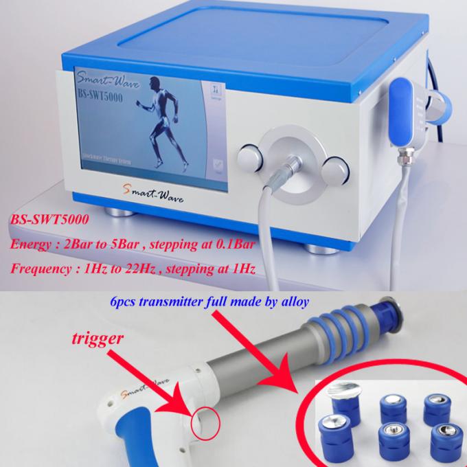 Máquina da onda de choque da certificação de FDA da onda de choque do alívio das dores da máquina da terapia da inquietação do compressor de ar